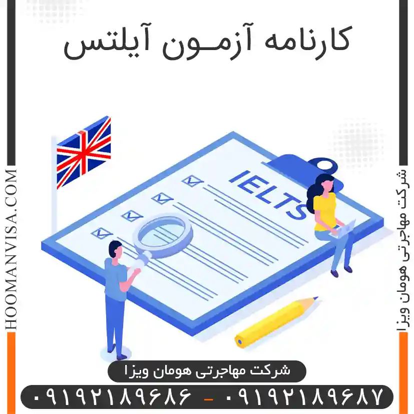 کارنامه آزمون آیلتس