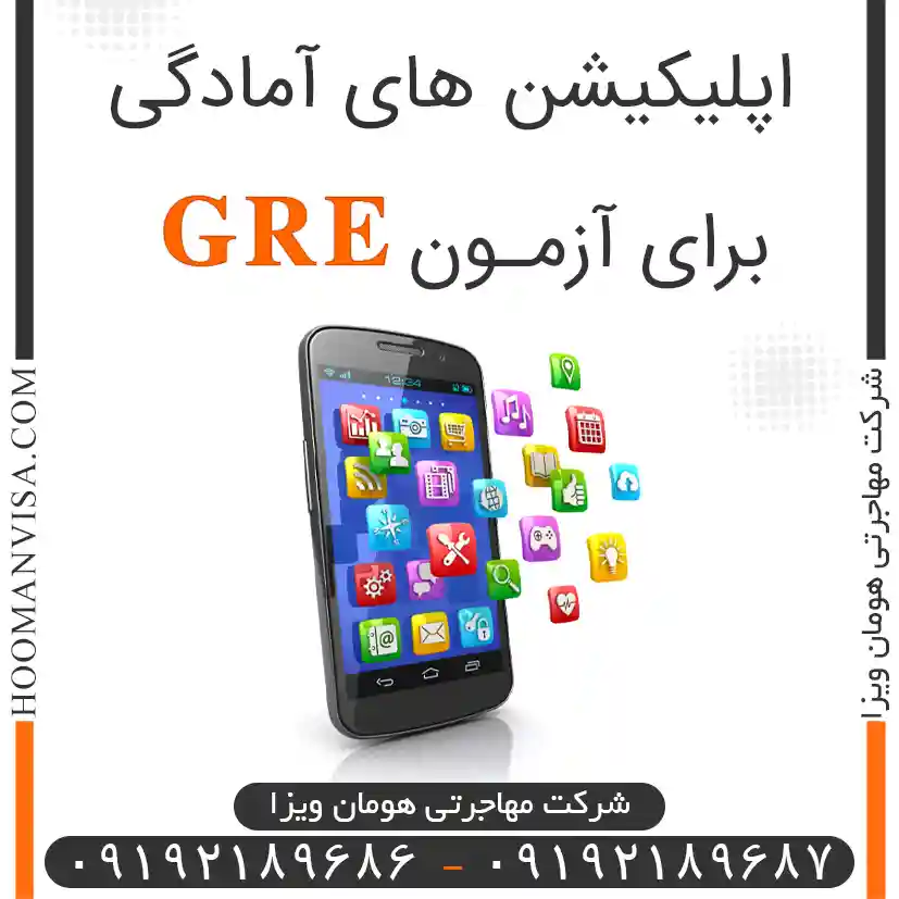 اپلیکیشن های آمادگی برای آزمون gre